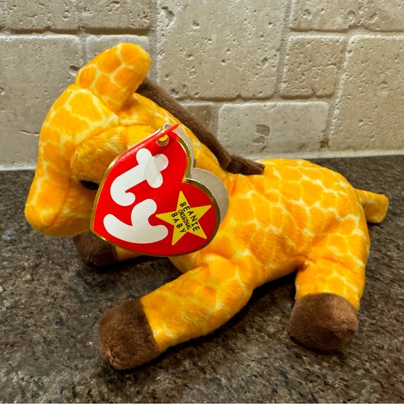 Ty Beanie Baby Twigs The Giraffe DOB May 19, 1995 - Picture 5 of 8